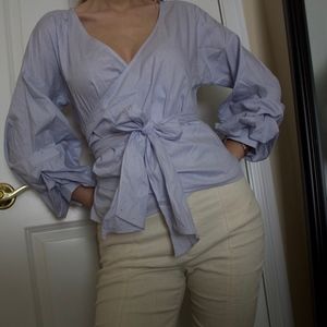 H&M Wrap & Tie Top NWT